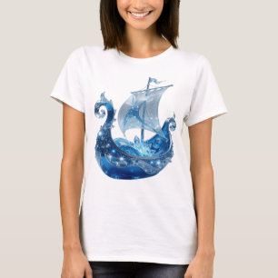 T-shirt personnalisé WITTY SILVER ICE CRYSTAL SHIP