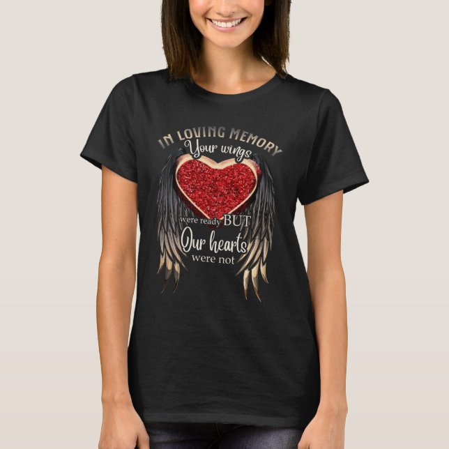 T-shirt Personnalisée, Tes Ailes Étaient Prêts Mais Nos Co (Devant)