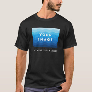T-shirt Personnaliser Ajouter le texte de l'image et le no