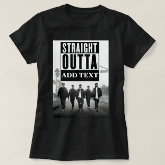 T-shirt Personnaliser DROITE SORTIR VOTRE TEXTE