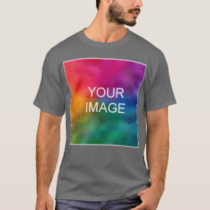 T-shirt Personnaliser Elegant Dark Grey Ajouter un logo im