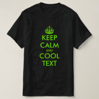 Personnaliser garder le calme et continuer le text