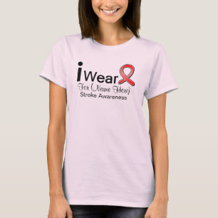 T-shirt Personnaliser Je porte un ruban de sensibilisation