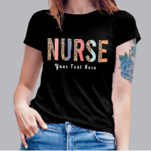 T-shirt Personnaliser la chemise infirmière autorisée