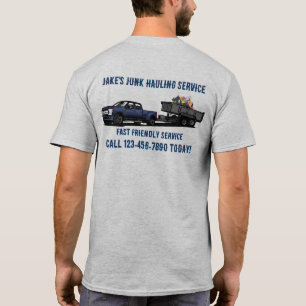 T-shirt Personnaliser la marque du service d'expédition de