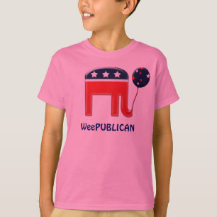 T-shirt PERSONNALISER mignonne de mascotte d'éléphant de