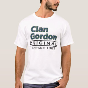T-shirt Personnaliser vintage de Gordon de clan votre