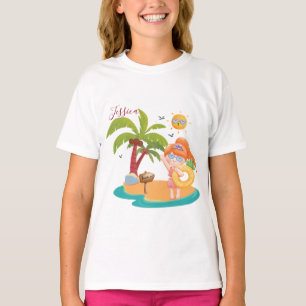 T-shirt Personnaliser votre nom Heure d'été