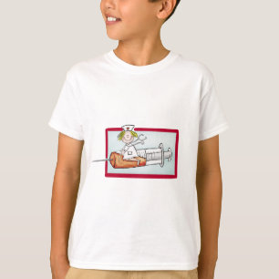 T-shirt Personnalisez avec le nom - l'infirmière superbe