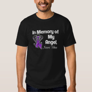 T-shirt Personnalisez dans le Cancer pancréatique d'ange