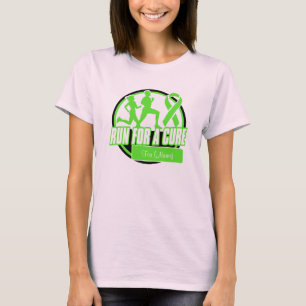 T-shirt Personnalisez la course pour un lymphome non