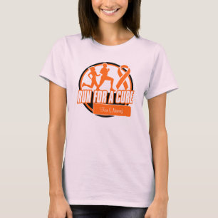 T-shirt Personnalisez la course pour un traitement -