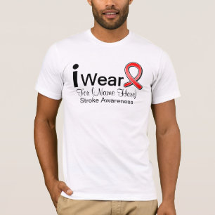 T-shirt Personnalisez-moi portent un ruban de conscience