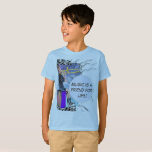 T-shirt Personnalisez Trombone Music Est Un Ami Pour La Vi