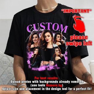 T-shirt PERSONNALISEZ VOTRE Idée Bootleg Ici, bootleg