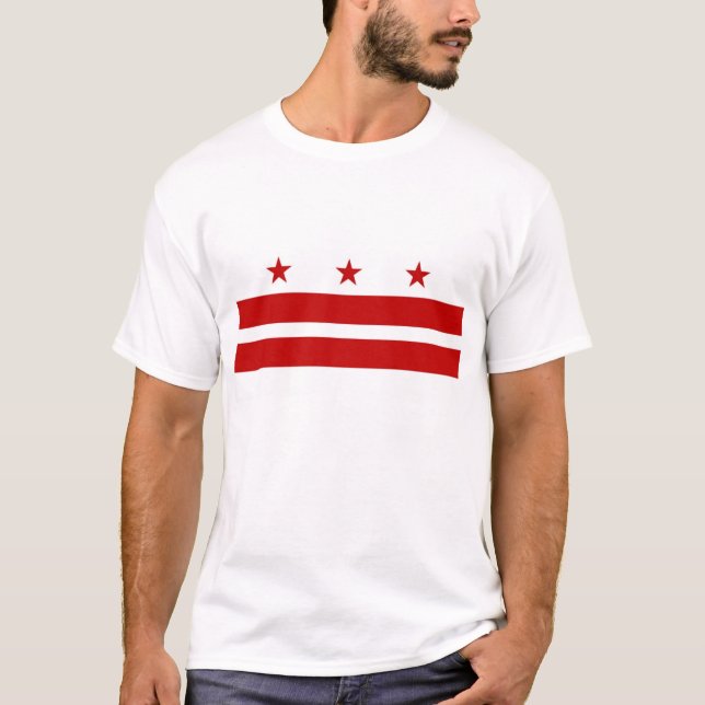 T-shirt Personnalité de Washington DC (Devant)