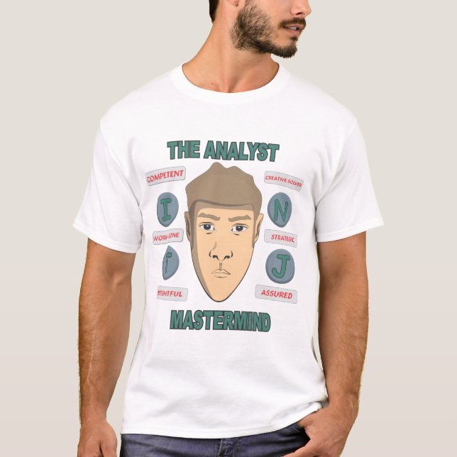 T-shirt Personnalité INTJ (Devant)