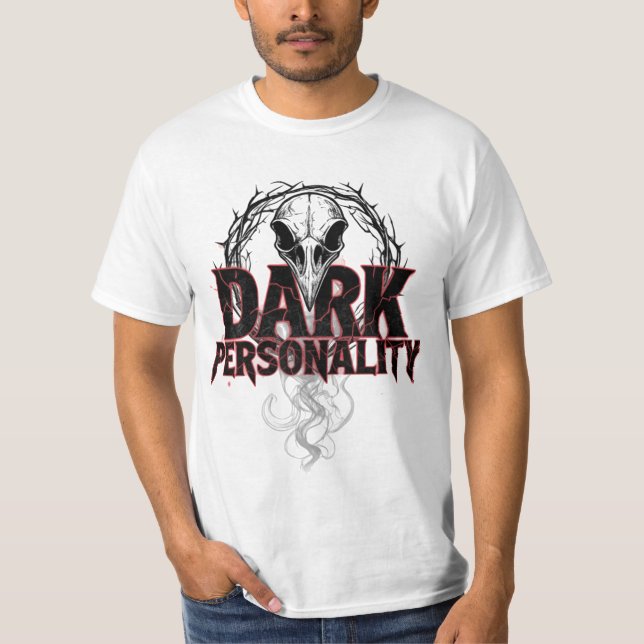 T-shirt Personnalité sombre (Devant)