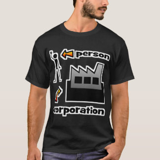 T-shirt Personne contre le tee - shirt de société