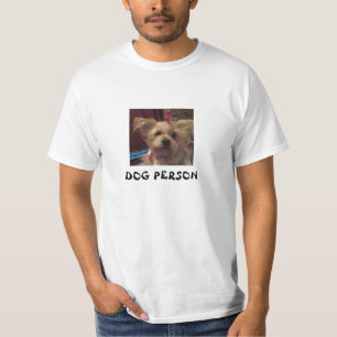 T-shirt Personne de chien
