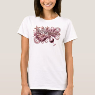 T-shirt Personne de type VERRE À PINK élégant À MOITIÉ PLE