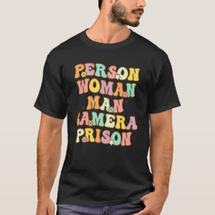 T-shirt Personne Femme Homme Caméra PRISON 6