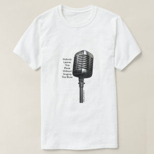 T-shirt Personne Feuille Cet Endroit... - Une Chemise Mist