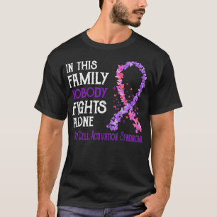 T-shirt Personne ne combat seul le syndrome d'activation d