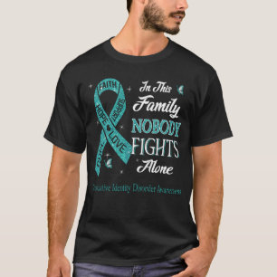 T-shirt Personne ne combat seul le trouble identitaire dis