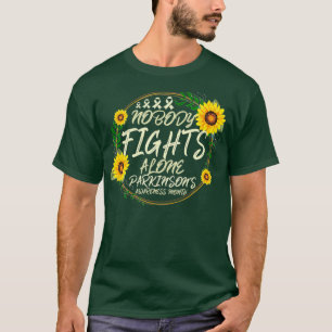 T-shirt Personne ne combat seul Mois de sensibilisation à