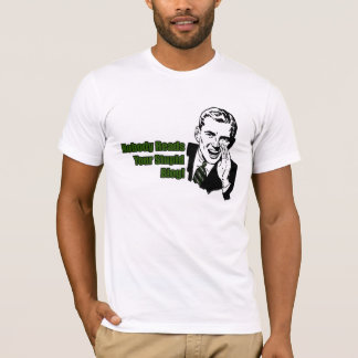 T-shirt Personne ne lit votre blog stupide