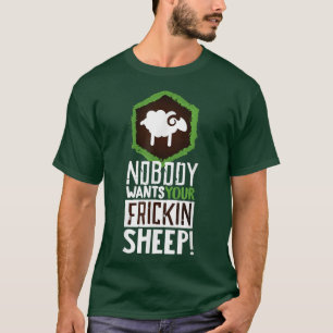 T-shirt Personne ne veut votre Nerd Jeu de la Commission d