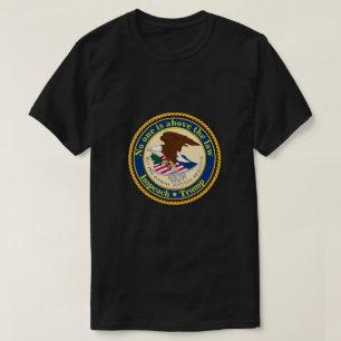 T-shirt Personne n'est au-dessus de la loi Empêcher Trump
