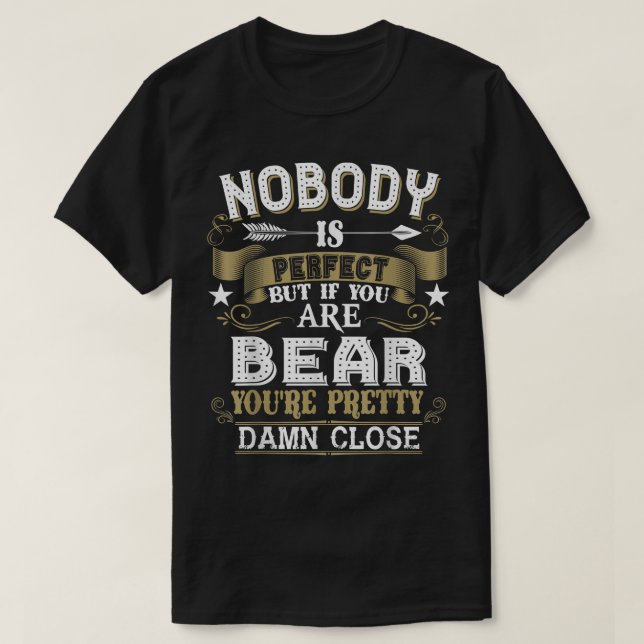 T-shirt Personne N'Est Parfait Mais Vous Portez Le Nom De  (Design devant)