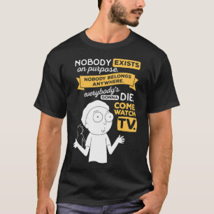 T-shirt Personne n'existe à dessein, personne n'appartient