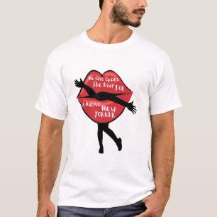 T-shirt Personne n'ouvre la porte à un nouveau yorker nat