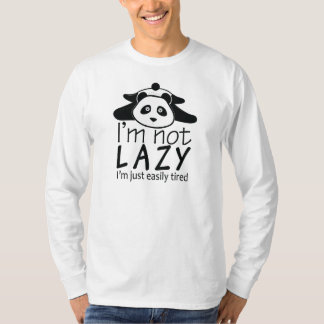 T-shirt Personne paresseuse
