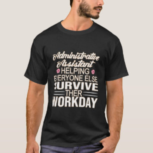 T-shirt Personnel de bureau drôle – Humour de journée de t