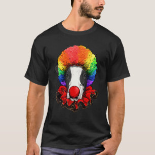 T-shirt Personnel de cirque de carnaval de vache de clown