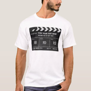 T-shirt personnel de claquette