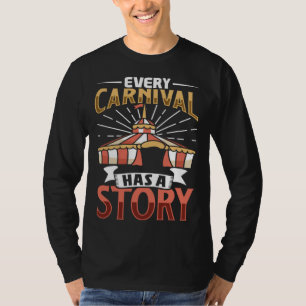 T-shirt Personnel d'événement d'artiste de Cirque Cirque