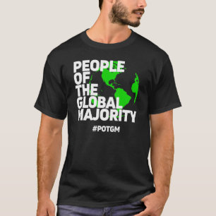 T-shirt Personnes De La Majorité Mondiale Potgm
