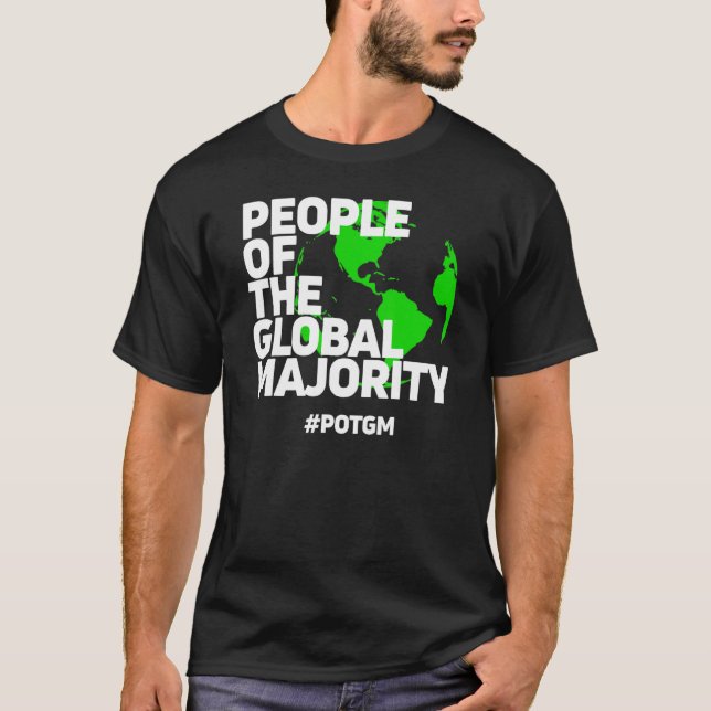 T-shirt Personnes De La Majorité Mondiale Potgm (Devant)