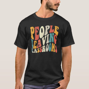 T-shirt Personnes Quittant Les Salles De Classe Plc 5