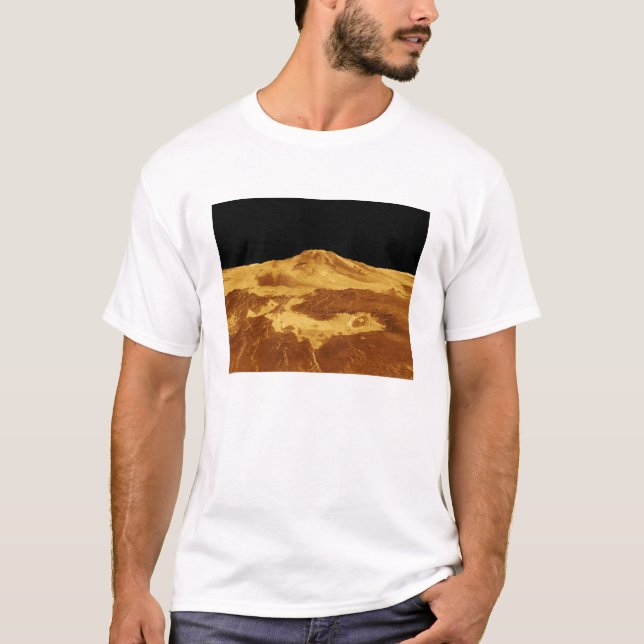 T-shirt Perspective 3D de Maat Mons sur Vénus (Devant)