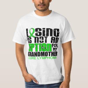 T-shirt Perte pas de la grand-mère de lymphome d'option