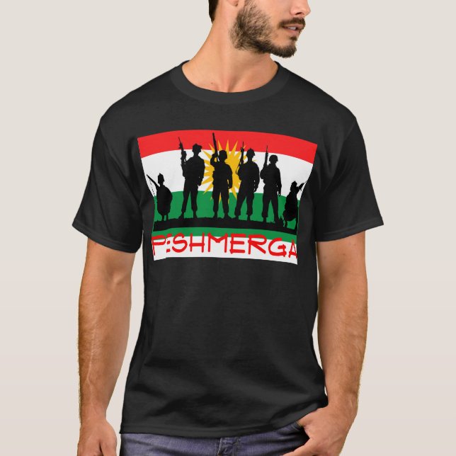 T-shirt Peshmergas (Devant)