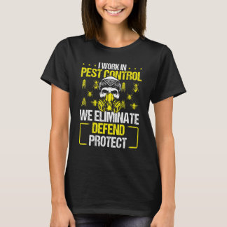 T-shirt Pest Control Worker Bed Bug Killer Extermination T