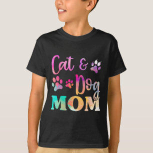 T-shirt Pet Chat Chien Maman Chemise Pour Femmes