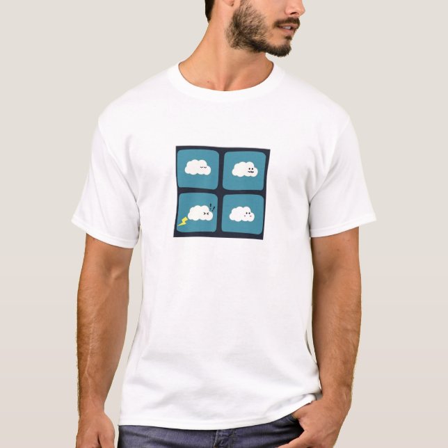 T-shirt Pet de nuage (Devant)